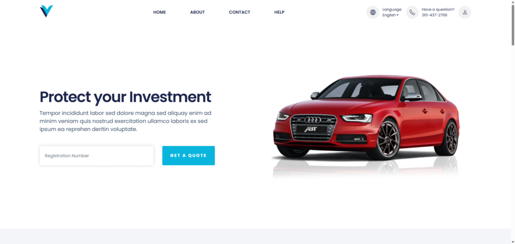 WingWarranty Car Warranty Platform dashboard displaying vehicle registration, warranty coverage, and secure payment features.