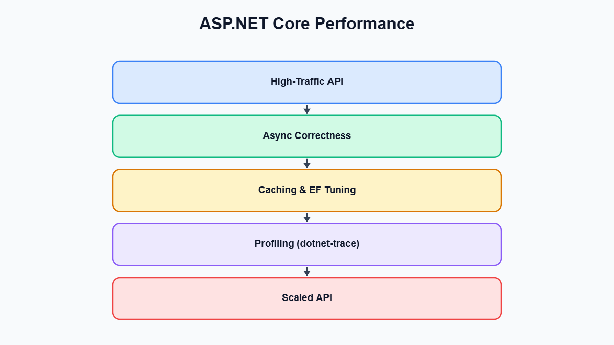 ASP.NET Core Performance Tuning — ASP.NET Core Performance diagram