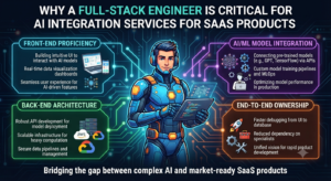 Why a Full-Stack Engineer is Critical for AI Integration Services for SaaS Products